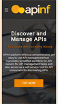 Mobile Screenshot of apinf.com