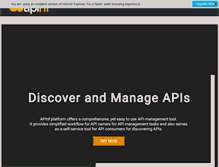 Tablet Screenshot of apinf.com